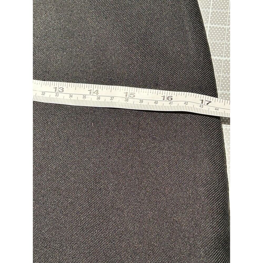 YVES SAINT LAURENT France Autumn 2010 Black Pencil Skirt F36 US 4 Wool Silk - Picture 15 of 16